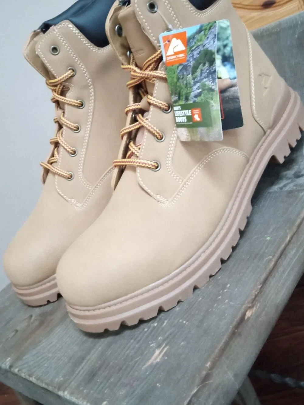 Ozark Trail Men's Size 10.5 Troy Brown Suede Boots NEW!